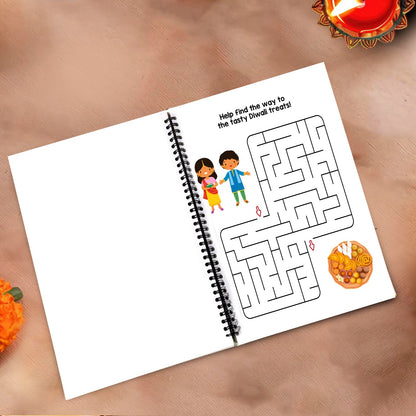 Personalised Diwali Special Kids Activity Book