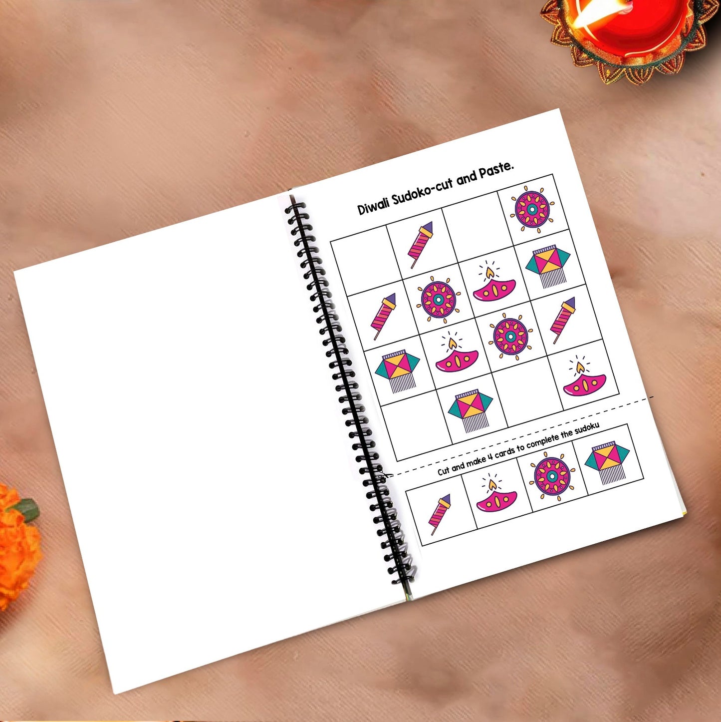 Personalised Diwali Special Kids Activity Book