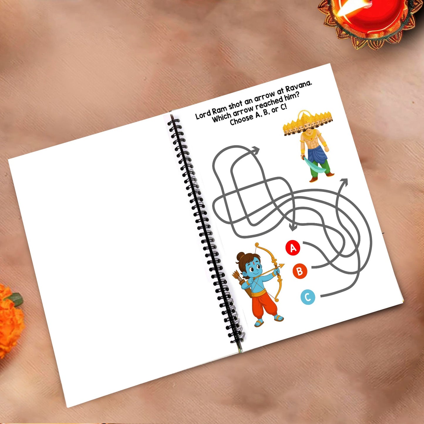 Personalised Diwali Special Kids Activity Book
