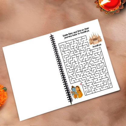 Personalised Diwali Special Kids Activity Book