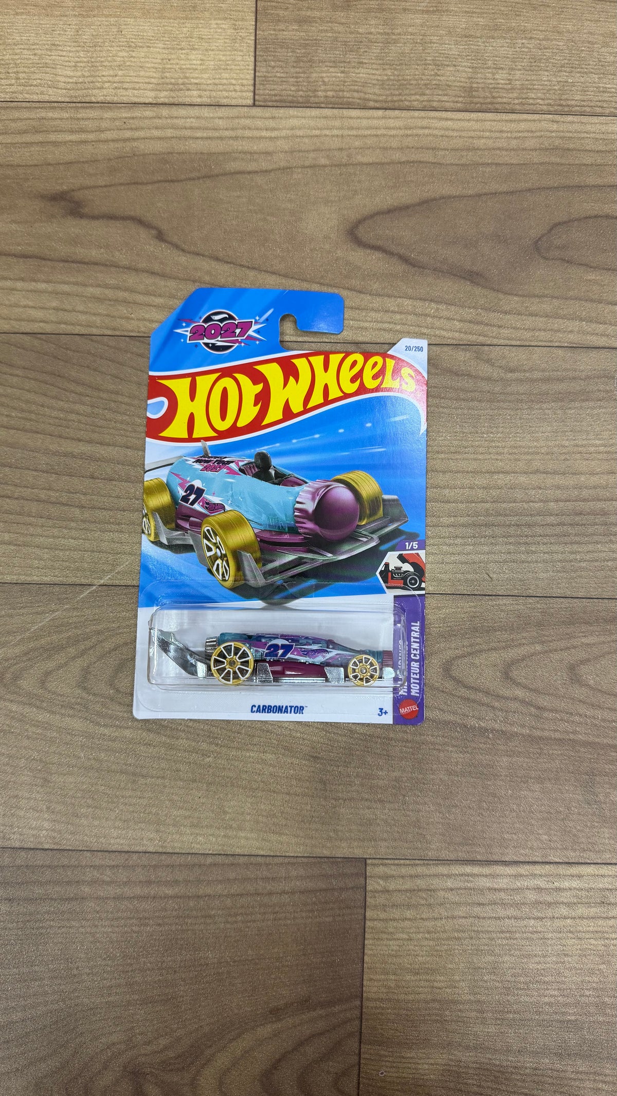 CARBONATOR- A CASE OF 2027-SINGLE HOTWHEELS CAR