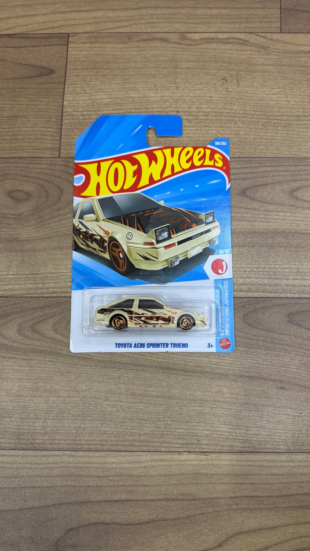 TOYOTA AE86 SPRINTER TRUENO- SINGLE HOTWHEELS CARS
