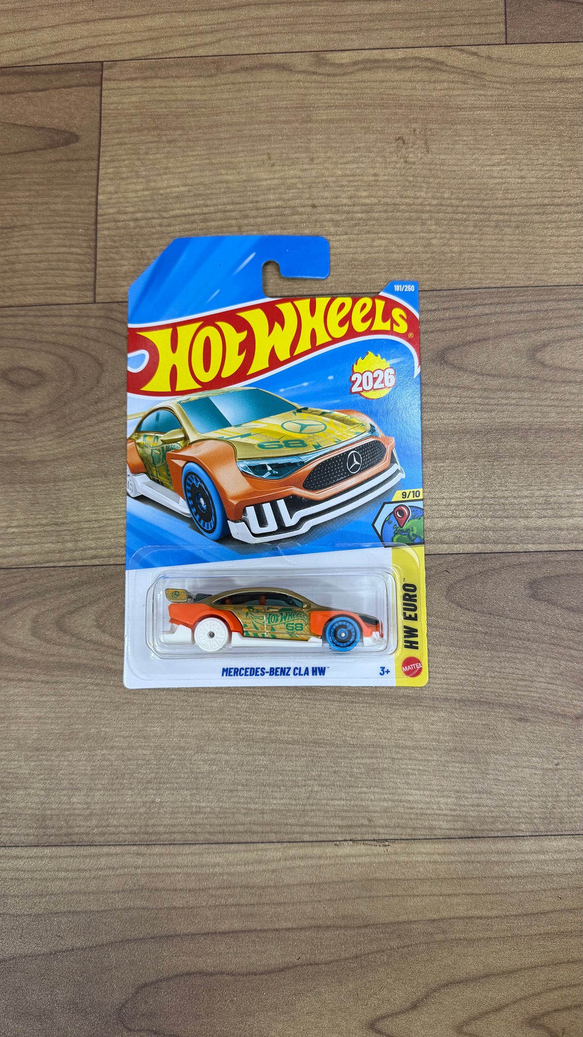 MERCEDES BENZ CLA HW- A CASE OF 2027-SINGLE HOTWHEELS CARS