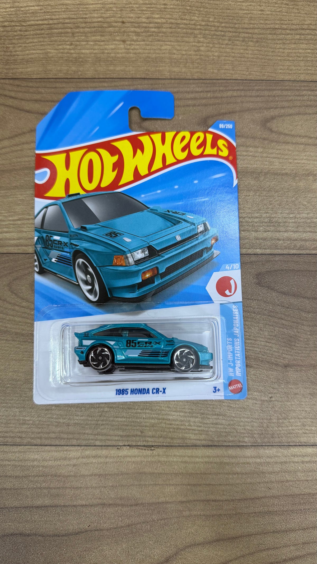 1985 HONDA CR-X- A CASE OF 2027-SINGLE HOTWHEELS CAR