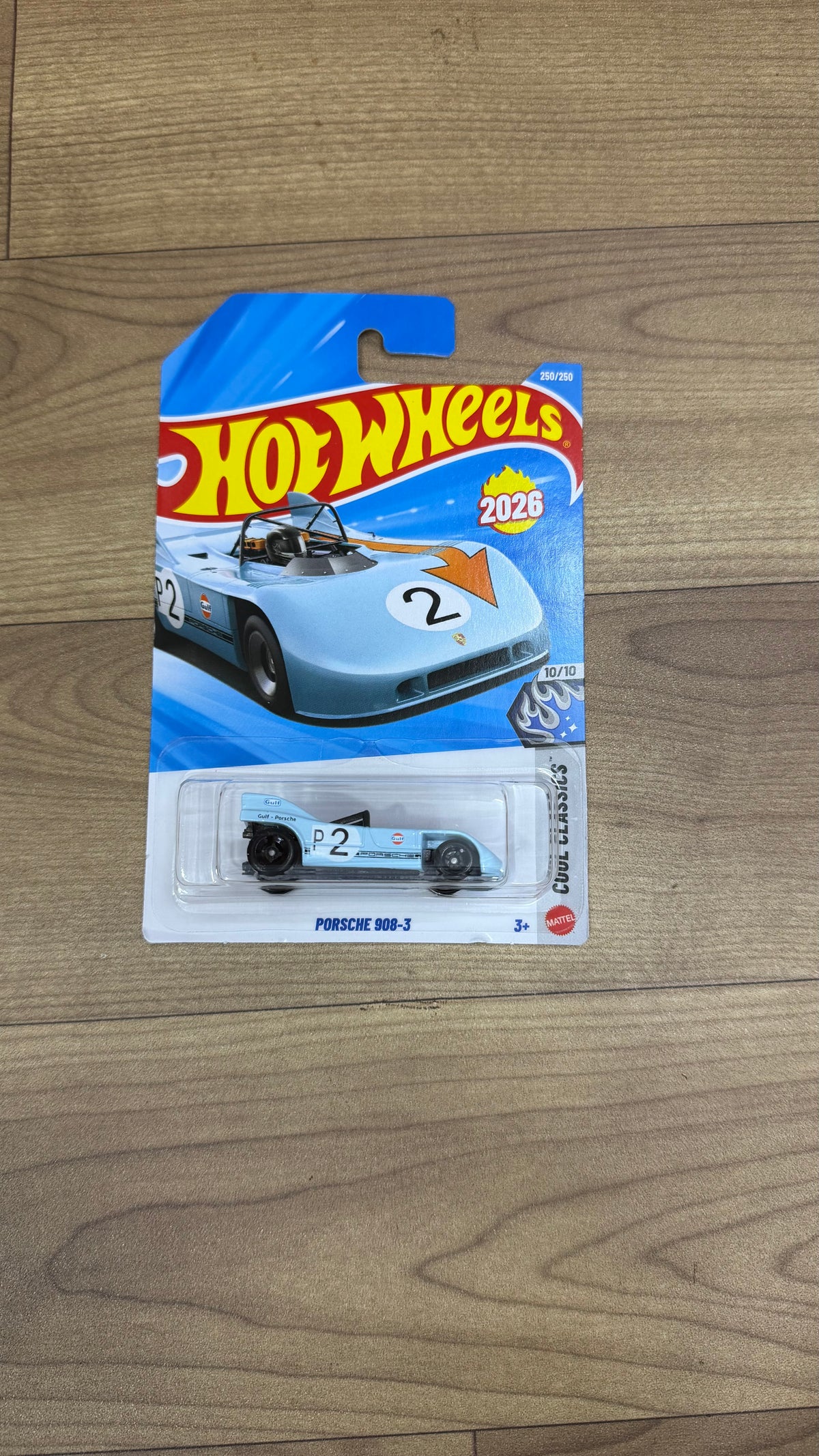 PORSCHE 908-3- A CASE OF 2027-SINGLE HOTWHEELS CAR