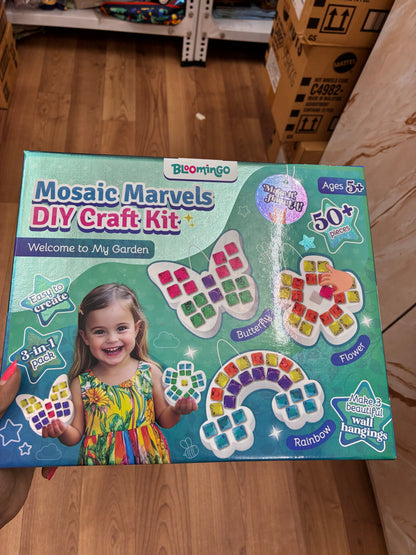 Bloomingo Welcome to My Garden - Mosaic Marvels DIY Craft Kit