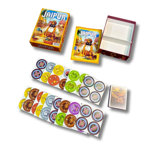 Jaipur | 2 Player Trading & Strategy Card Game | Fast-Paced Market Competition | Ages 10+