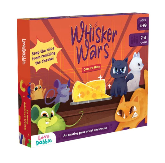 Whisker Wars - Cats vs Mice- Board Games