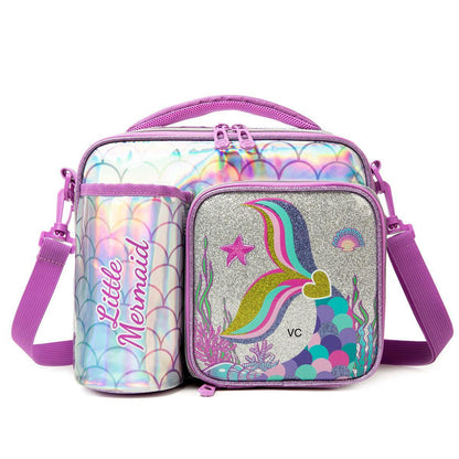 Cartoon Themed Insulated Lunch Bag