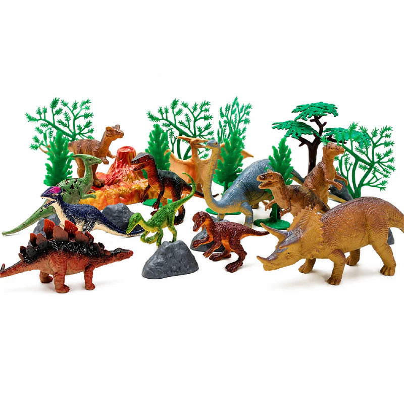 Open Ended Dinosaurs Playset