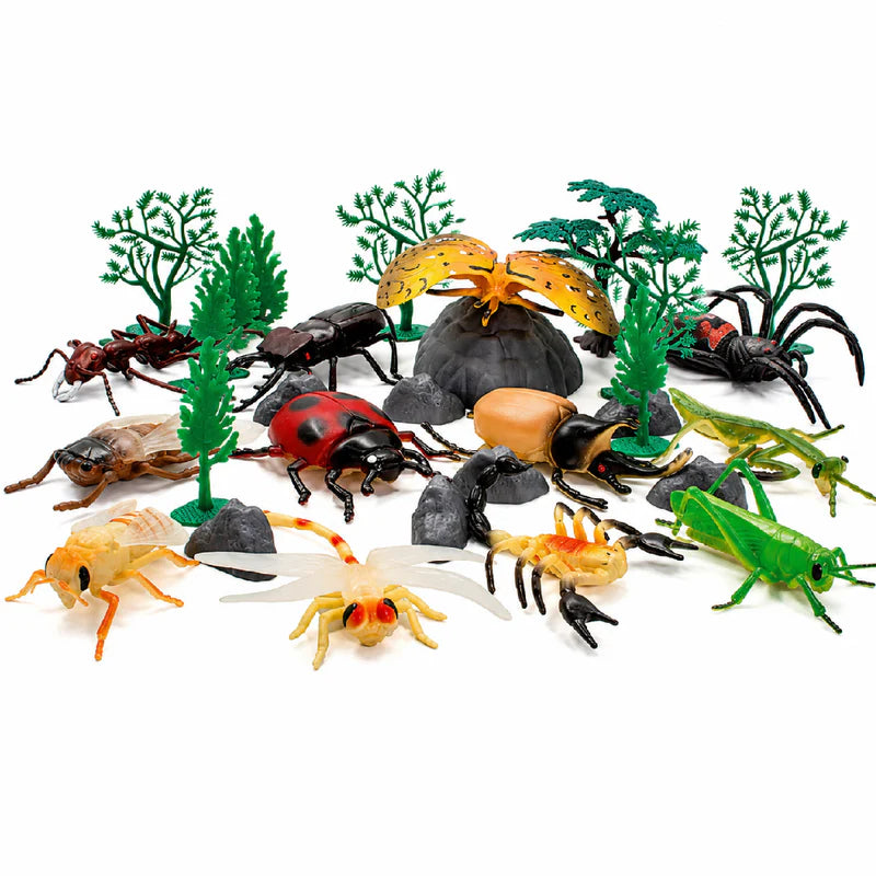 Open Ended Insects & Lizards Playset