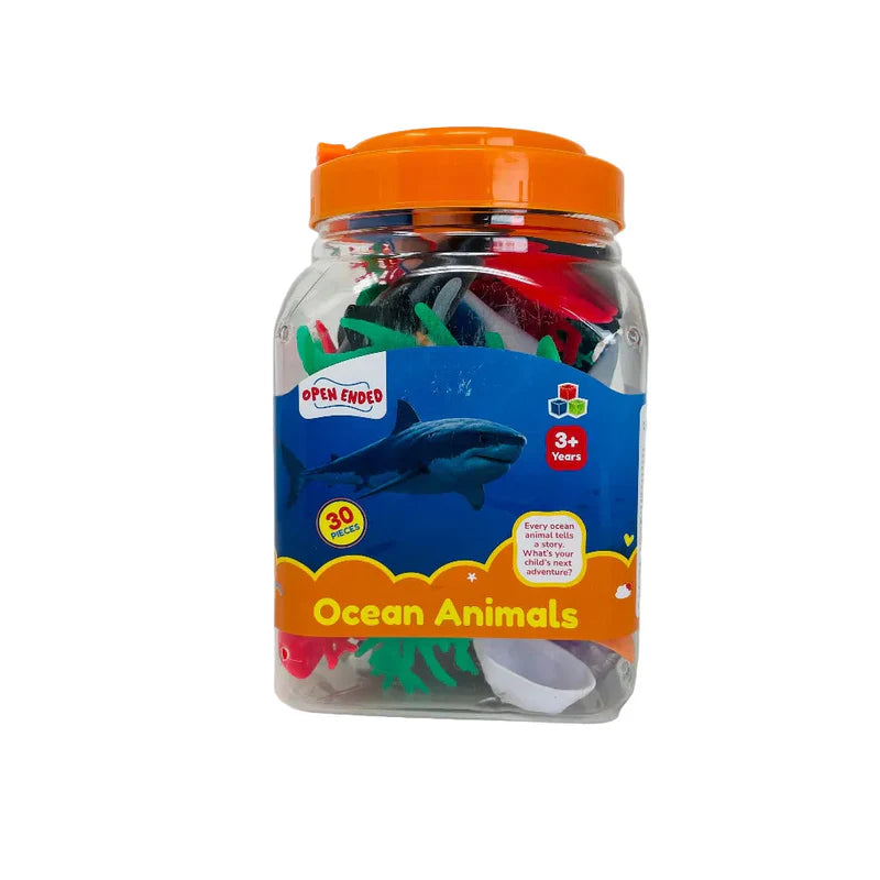 Open Ended Ocean Animal Playset
