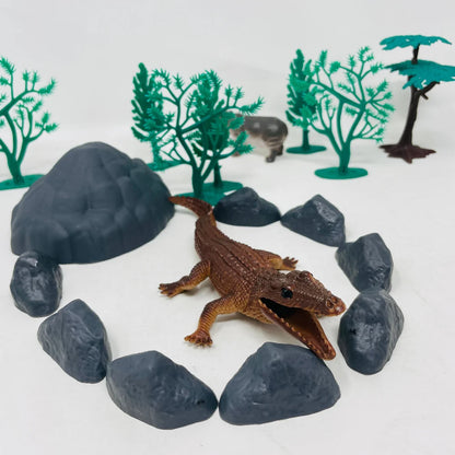 Open Ended Wild Animals Playset