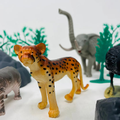 Open Ended Wild Animals Playset