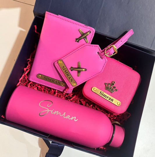 Perfect Pink Personalized Gift Combo