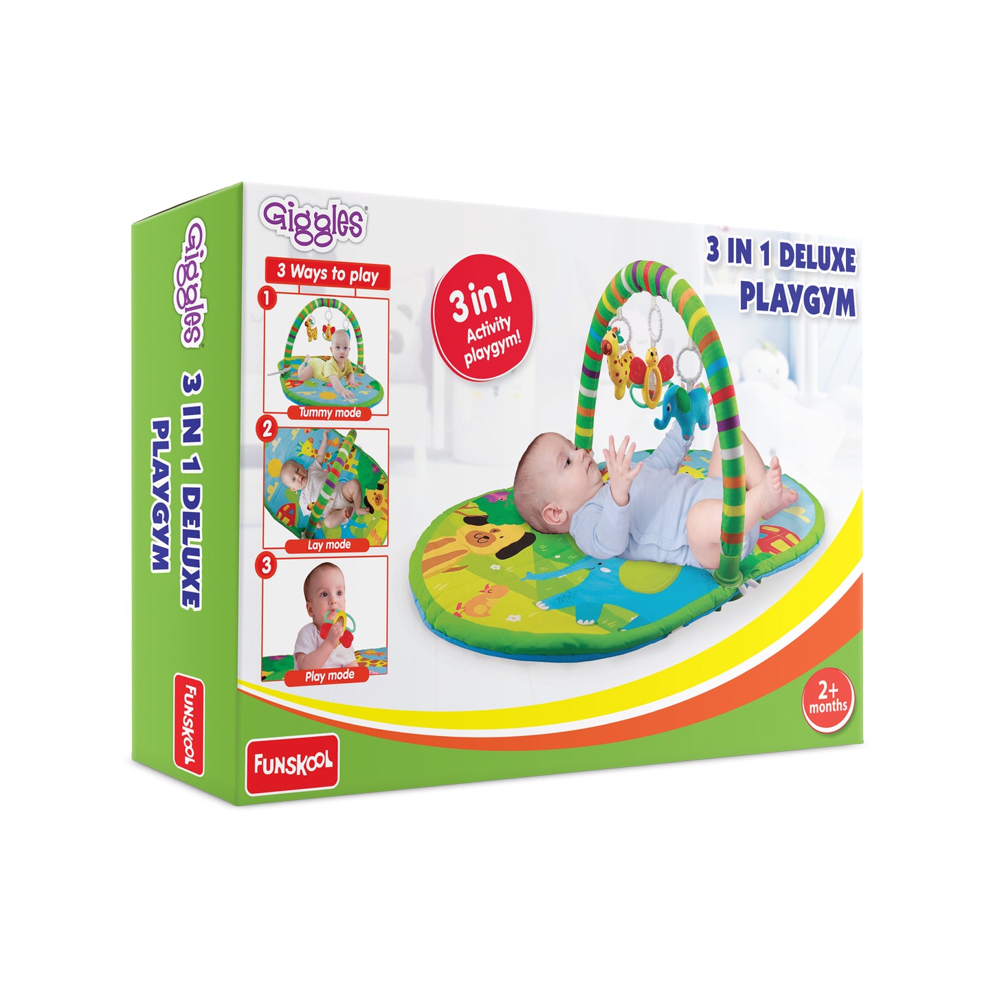 3 In 1 Deluxe Play Gym