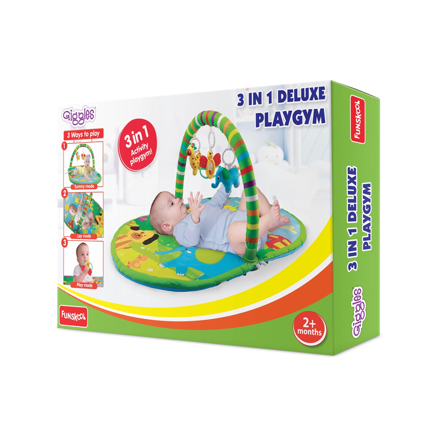 3 In 1 Deluxe Play Gym