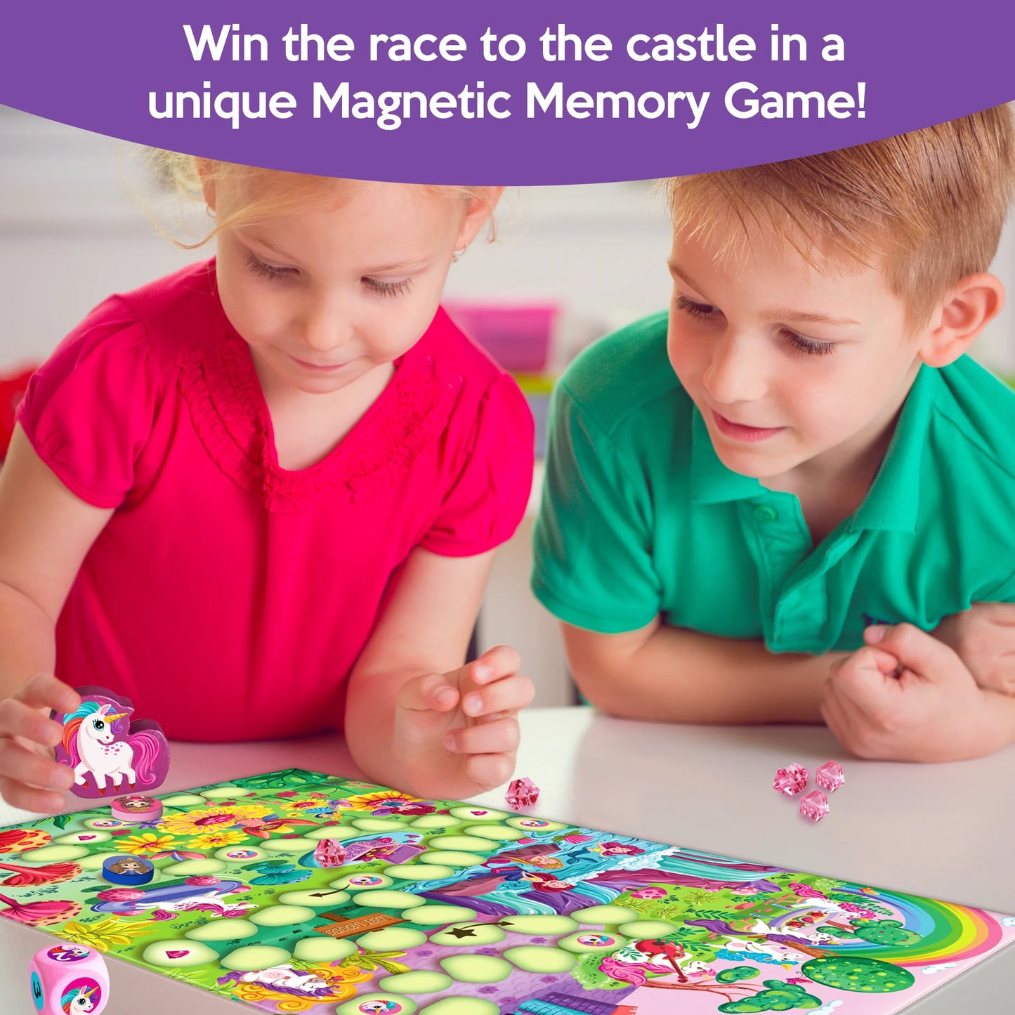Princess Race Board Game- Chalks and Chuckles