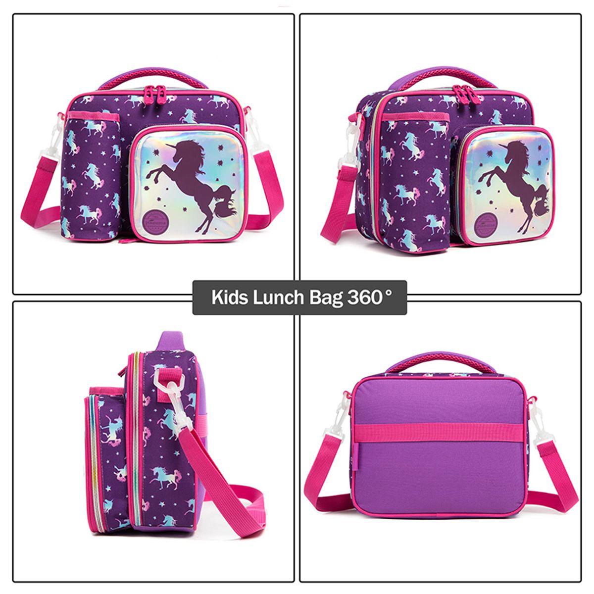 Cartoon Themed Insulated Lunch Bag