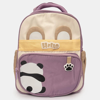 3D Panda Kids School Bag