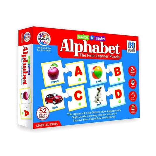 Match & Learn Alphabet The First Learner Puzzle