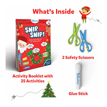 Magic Snip Snip Snip: Holiday Magic | Art & Craft Activity Kit (ages 3-7) – Etrending