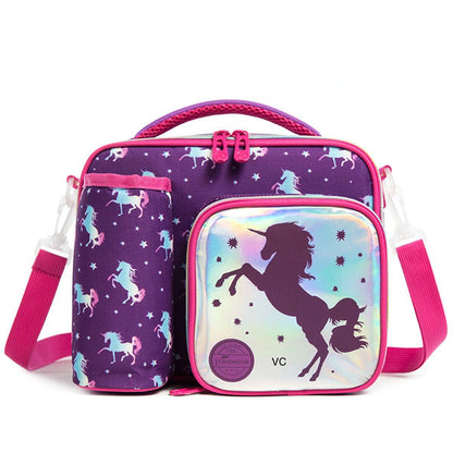 Cartoon Themed Insulated Lunch Bag