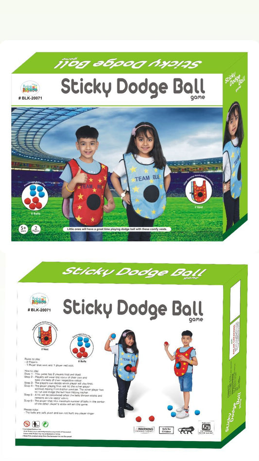 STICKY DODGE BALL GAME
