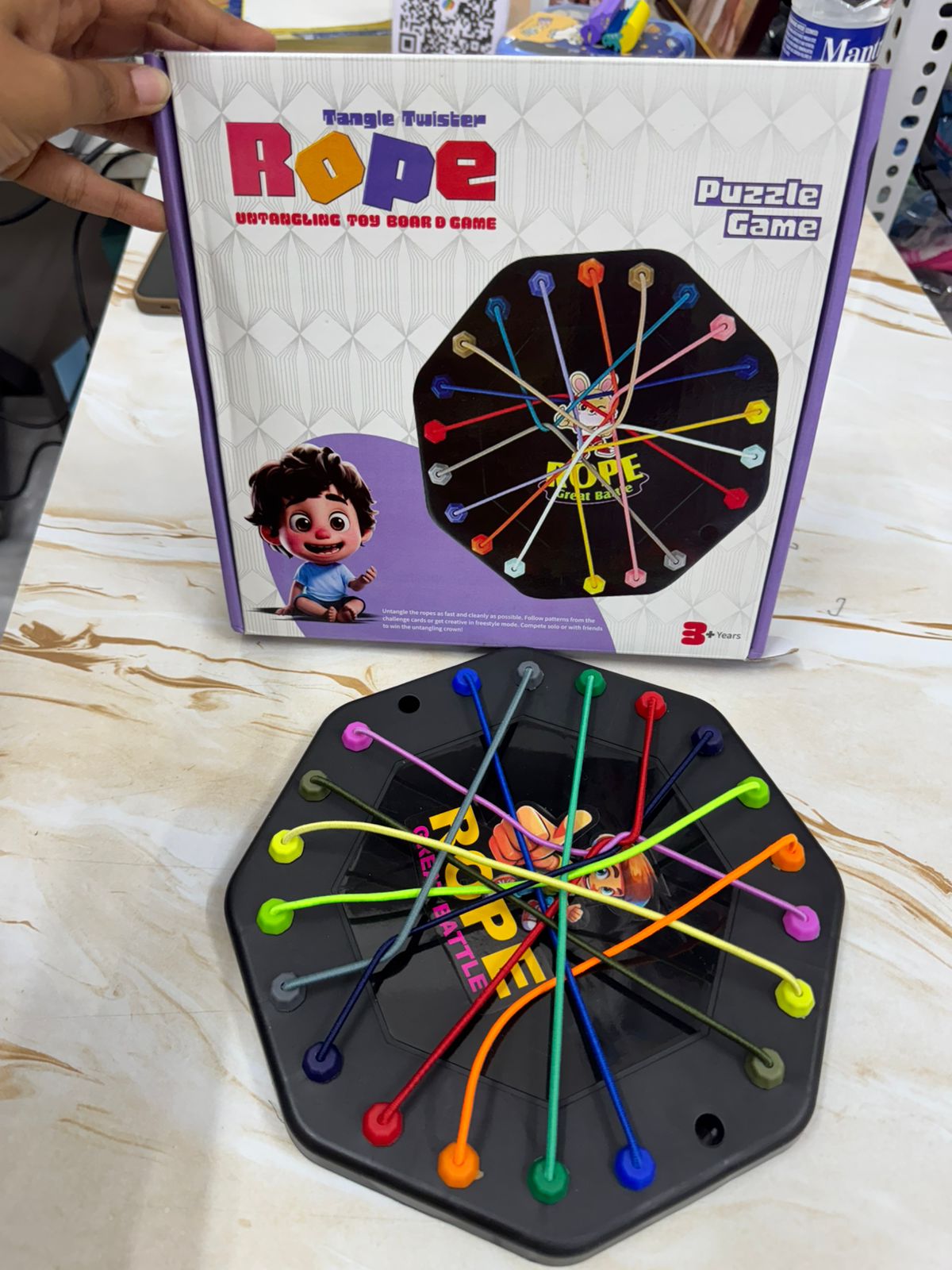 ROPE- TANGLE TWISTER