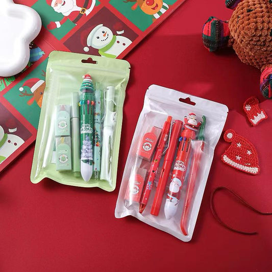 Christmas Stationery Set 7 in 1 ( 1set )
