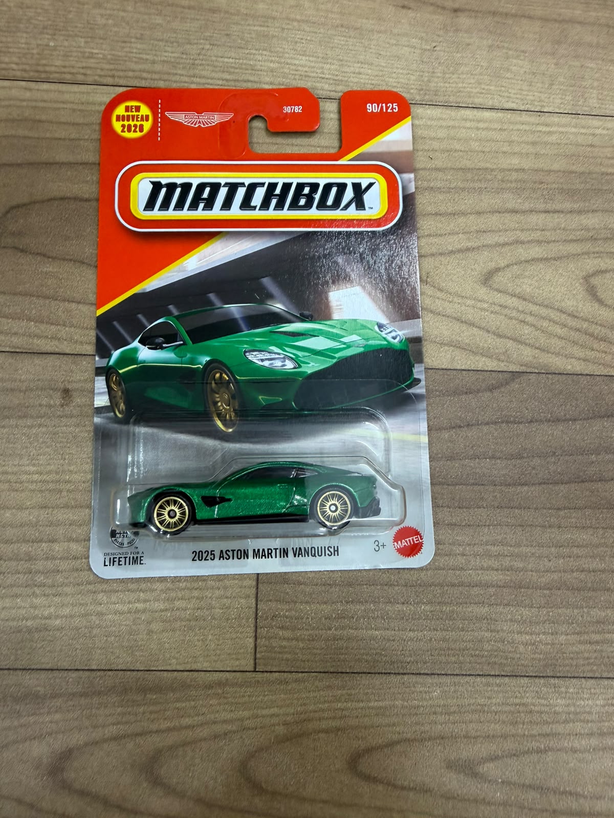 2025 ASTON MARTINI VANQUISH (MATCHBOX CAR- 30782)