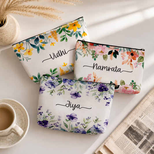 Personalised Cosmetic Pouch