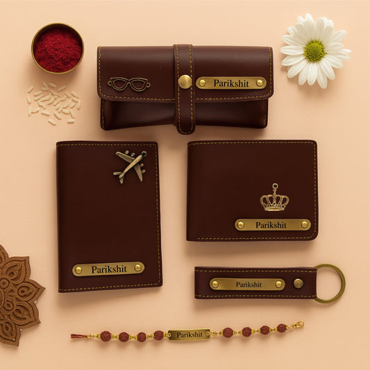 Rakhi Special Personalised Men's Classy Essentials Gift Box