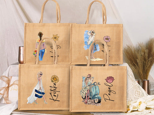 Personalised Jute Bag