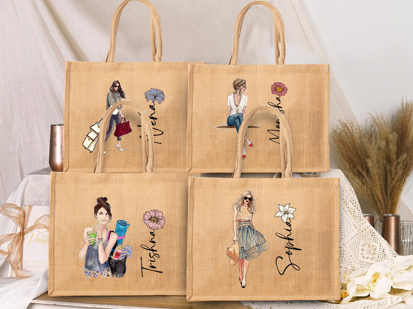Personalised Jute Bag