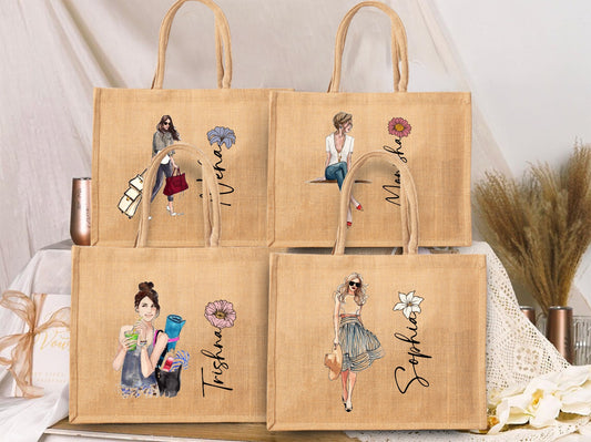 Personalised Jute Bag