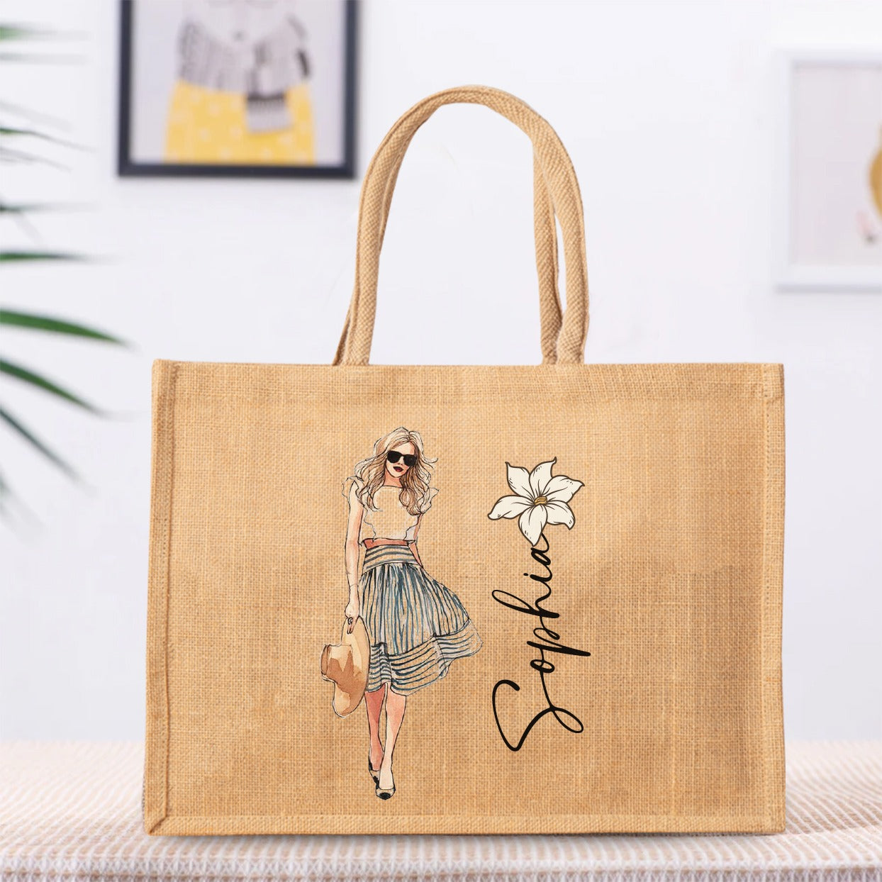 Personalised Jute Bag