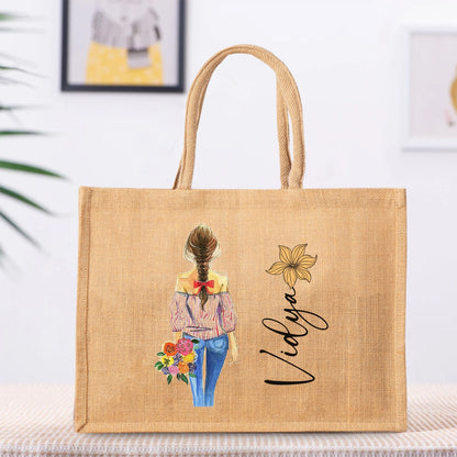 Personalised Jute Bag
