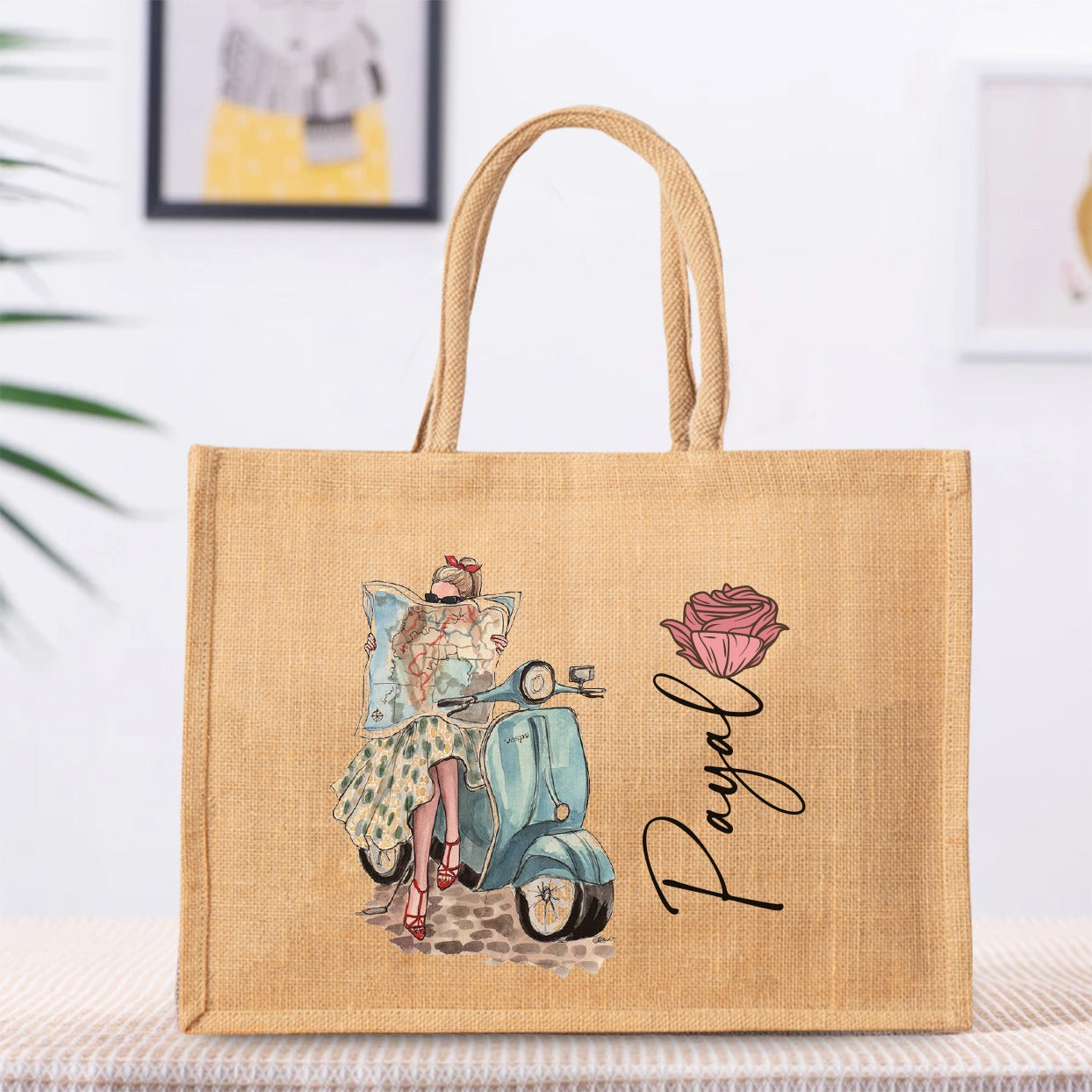 Personalised Jute Bag