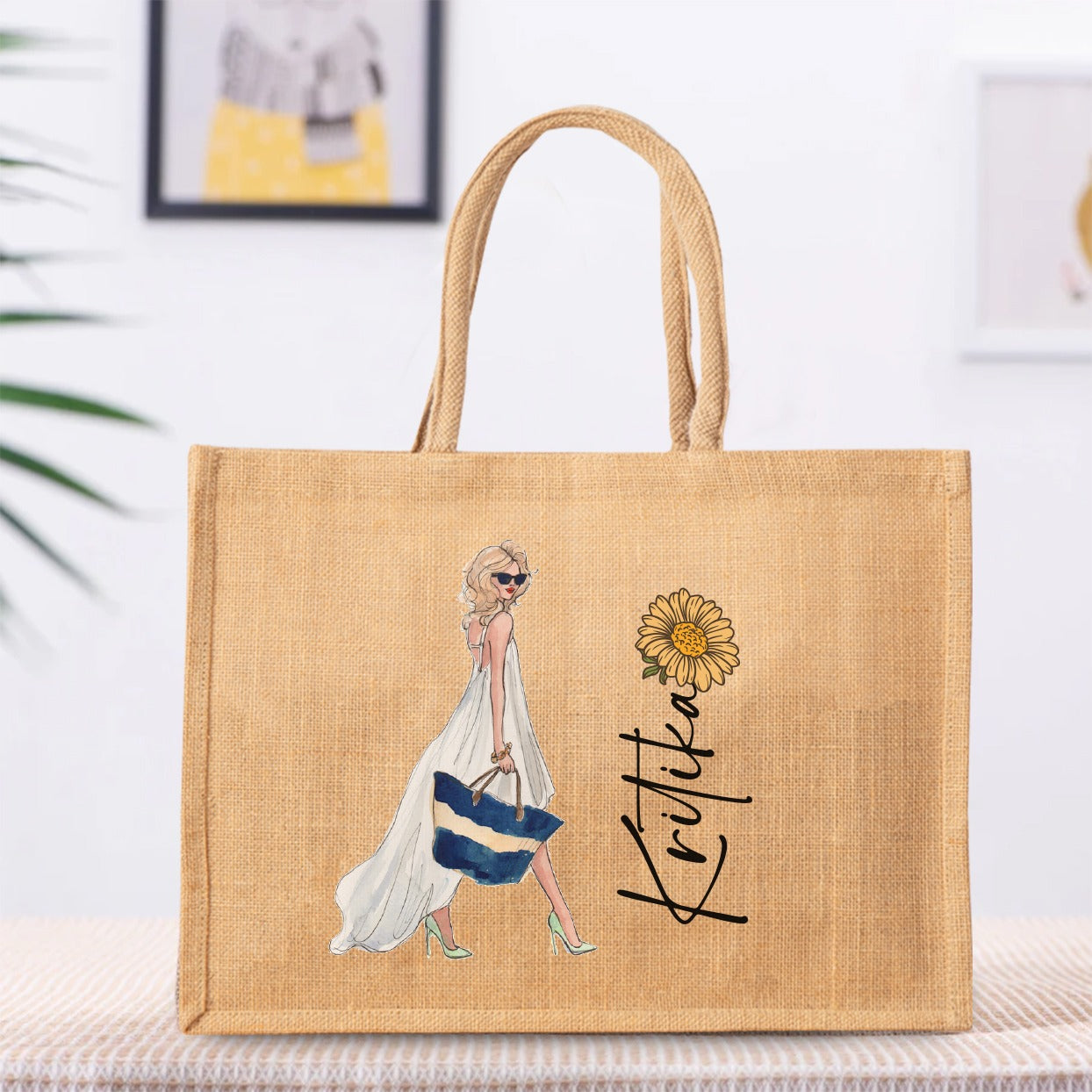 Personalised Jute Bag