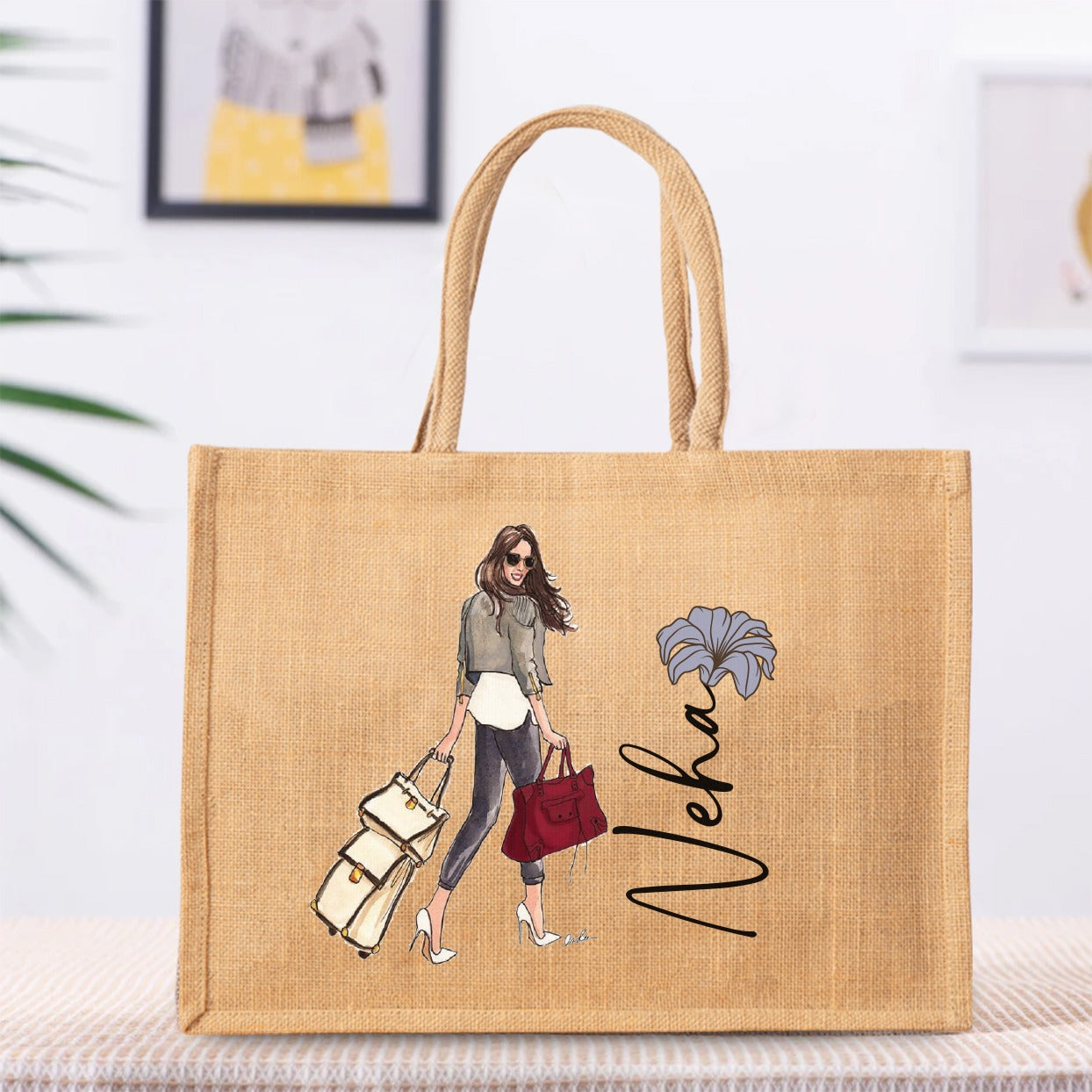 Personalised Jute Bag