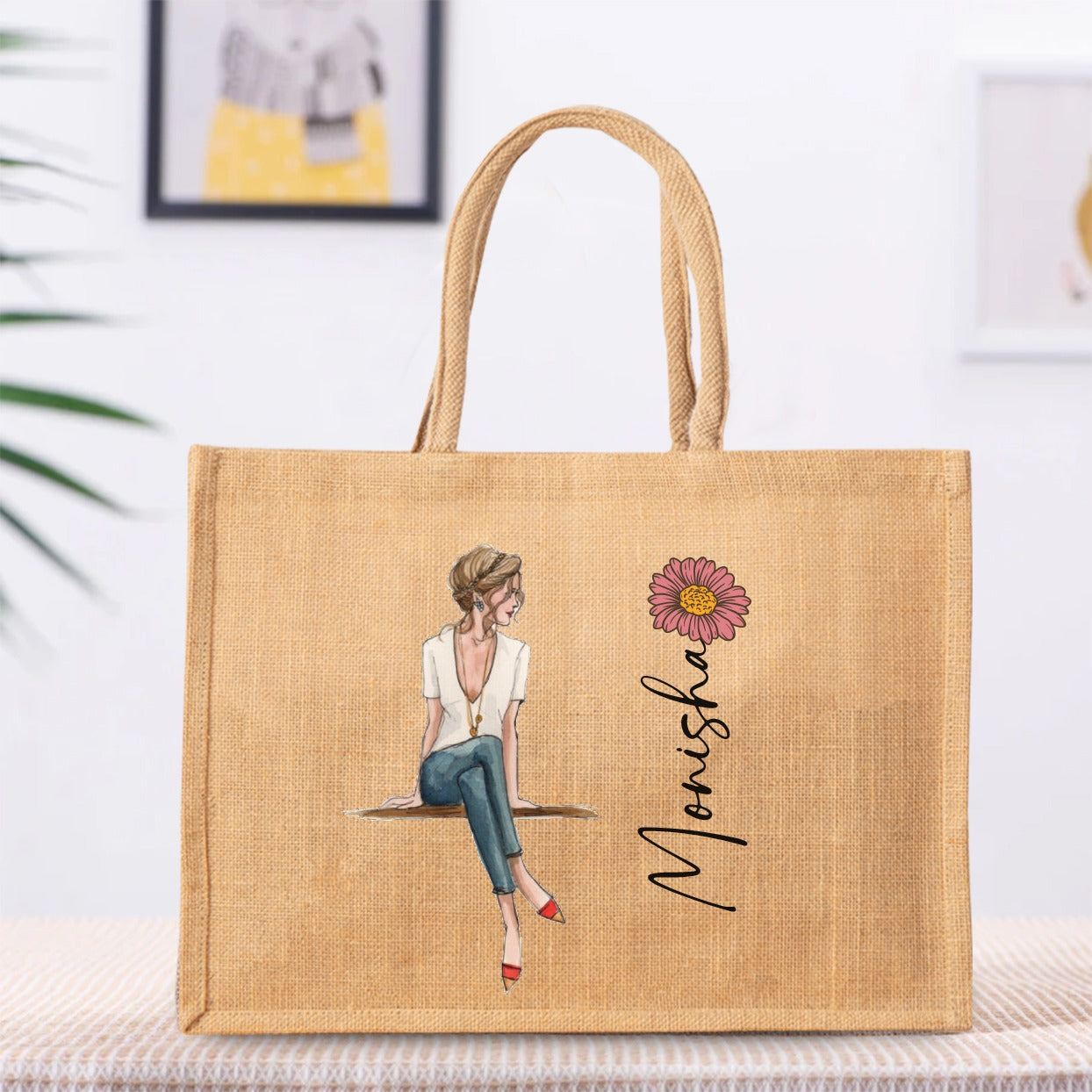 Personalised Jute Bag