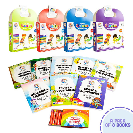 Ratna's My first Colouring Books Pack
