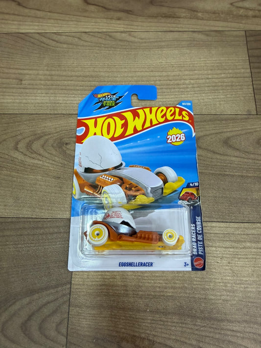 EGGSHELLERACER-  SINGLE HOTWHEELS