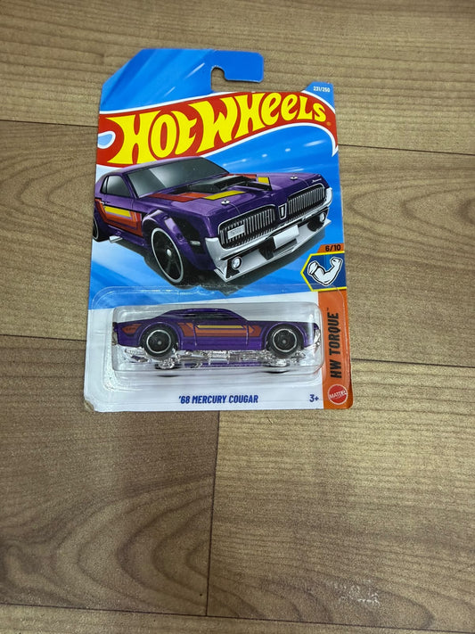 68 MERCURY COUGAR-  SINGLE HOTWHEELS
