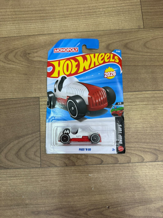 PASS N GO WHITE - SINGLE HOTWHEELS