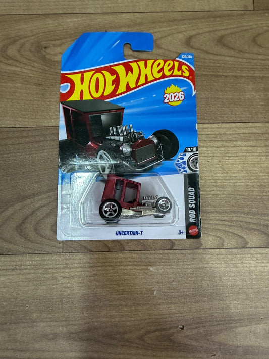 UNCERTAIN T - SINGLE HOTWHEELS