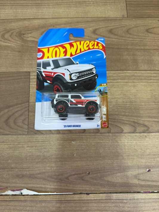 21 FORD BRONCO - SINGLE HOTWHEELS