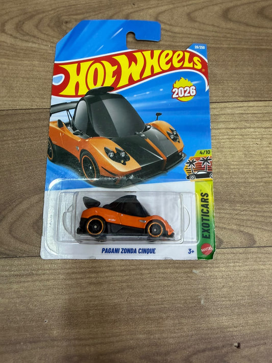PAGANI ZONDA CINQUE - SINGLE HOTWHEELS