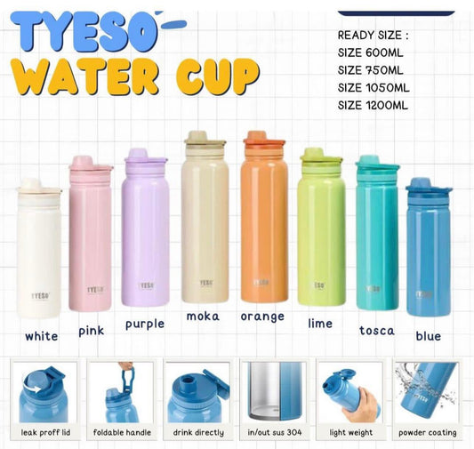 TYESO- Sports Water Bottle